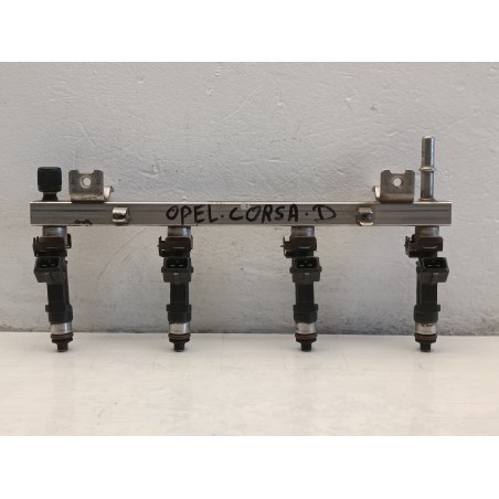 0280151208 0280158501 FLAUTO KIT 4 INIETTORI OPEL CORSA D 1.2 1.4B  A8823