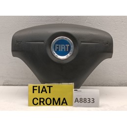 735399616 AIRBAG VOLANTE LOGO BLU FIAT CROMA 2005 2007  A8833