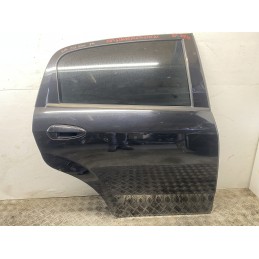 PORTA PORTIERA POSTERIORE DESTRA FIAT GRANDE PUNTO EVO NERO MILLE MIGLIA 876 SPORTELLO USATO  B2635