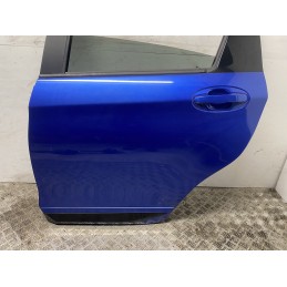 PORTA PORTIERA POSTERIORE SINISTRA TOYOTA YARIS XP130 2017 2020 HYBRID BLU USATA  B2805