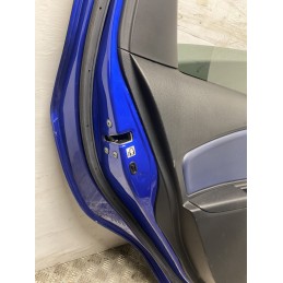 PORTA PORTIERA POSTERIORE SINISTRA TOYOTA YARIS XP130 2017 2020 HYBRID BLU USATA  B2805