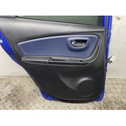 PORTA PORTIERA POSTERIORE SINISTRA TOYOTA YARIS XP130 2017 2020 HYBRID BLU USATA  B2805