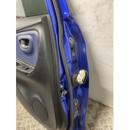 PORTA PORTIERA POSTERIORE SINISTRA TOYOTA YARIS XP130 2017 2020 HYBRID BLU USATA  B2805