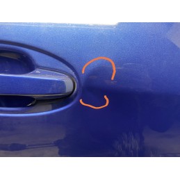 PORTA PORTIERA ANTERIORE DESTRA TOYOTA YARIS XP130 2017 2020 BLU USATA  B2806