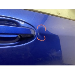 PORTA PORTIERA ANTERIORE DESTRA TOYOTA YARIS XP130 2017 2020 BLU USATA  B2806