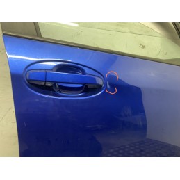 PORTA PORTIERA ANTERIORE DESTRA TOYOTA YARIS XP130 2017 2020 BLU USATA  B2806