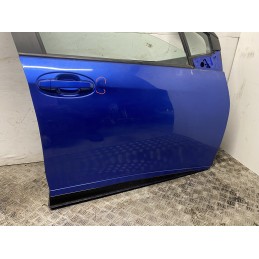 PORTA PORTIERA ANTERIORE DESTRA TOYOTA YARIS XP130 2017 2020 BLU USATA  B2806
