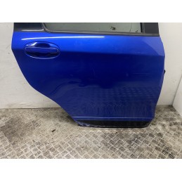 PORTA PORTIERA POSTERIORE DESTRA TOYOTA YARIS XP130 2017 2020 BLU USATA  B2807
