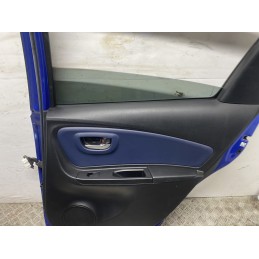 PORTA PORTIERA POSTERIORE DESTRA TOYOTA YARIS XP130 2017 2020 BLU USATA  B2807