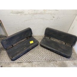 COPPIA SEDILI PANCA PANCHINA POSTERIORE FIAT CAMPAGNOLA AR76 CORTA 1974 1987 RICAMBI USATI  B2797