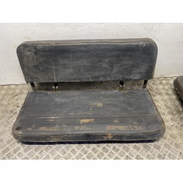 COPPIA SEDILI PANCA PANCHINA POSTERIORE FIAT CAMPAGNOLA AR76 CORTA 1974 1987 RICAMBI USATI  B2797