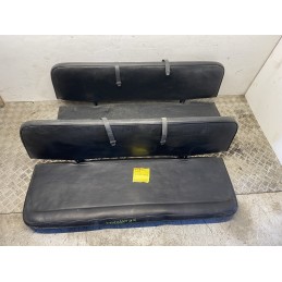 COPPIA PANCA PANCHINA SEDILI POSTERIORI FIAT CAMPAGNOLA AR76 LUNGA TAPPEZZERIA  B2800