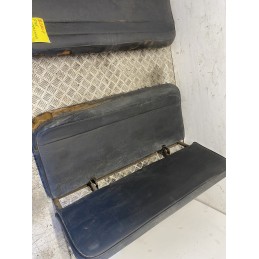 COPPIA SEDILI PANCA PANCHINA POSTERIORE FIAT CAMPAGNOLA AR76 CORTA  B2801