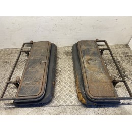 COPPIA SEDILI PANCA PANCHINA POSTERIORE FIAT CAMPAGNOLA AR76 CORTA  B2801