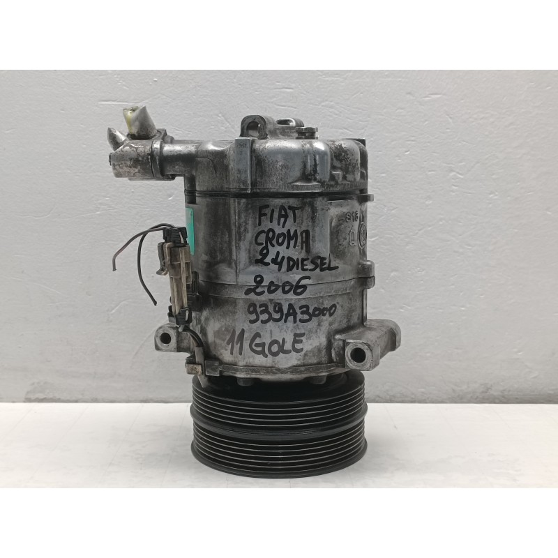 55189005 COMPRESSORE ARIA CONDIZIONATA CLIMA FIAT CROMA 2.4D A8856 55189005 COMPRESSORE ARIA CONDIZIONATA CLIMA FIAT CROMA 2.4D A8856