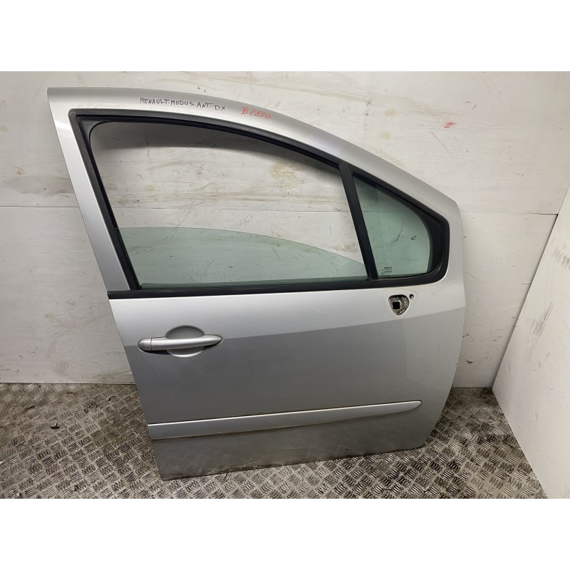 PORTA PORTIERA ANTERIORE DESTRA DX RENUALT MODUS 2 GRIGIO 801003308R B2820 PORTA PORTIERA ANTERIORE DESTRA DX RENUALT MODUS 2 GRIGIO 801003308R B2820