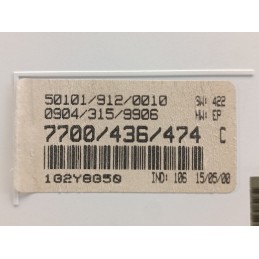 QUADRO STRUMENTI CONTACHILOMETRI RENAULT KANGOO MK1 1.4B 7700436474  A8859