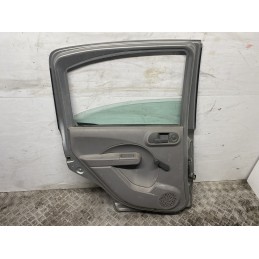 PORTA PORTIERA POSTERIORE SINISTRA SX FIAT PANDA 2 169 2003 2012 46826583 GRIGIO  B2816