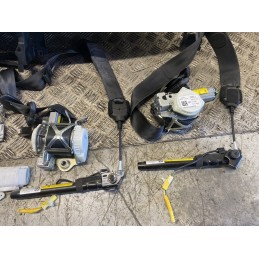 KIT AIRBAG CRUSCOTTO BIANCO VOLANTE FIAT 500L CINTE TENDINA PRETENSIONATORE  B2478