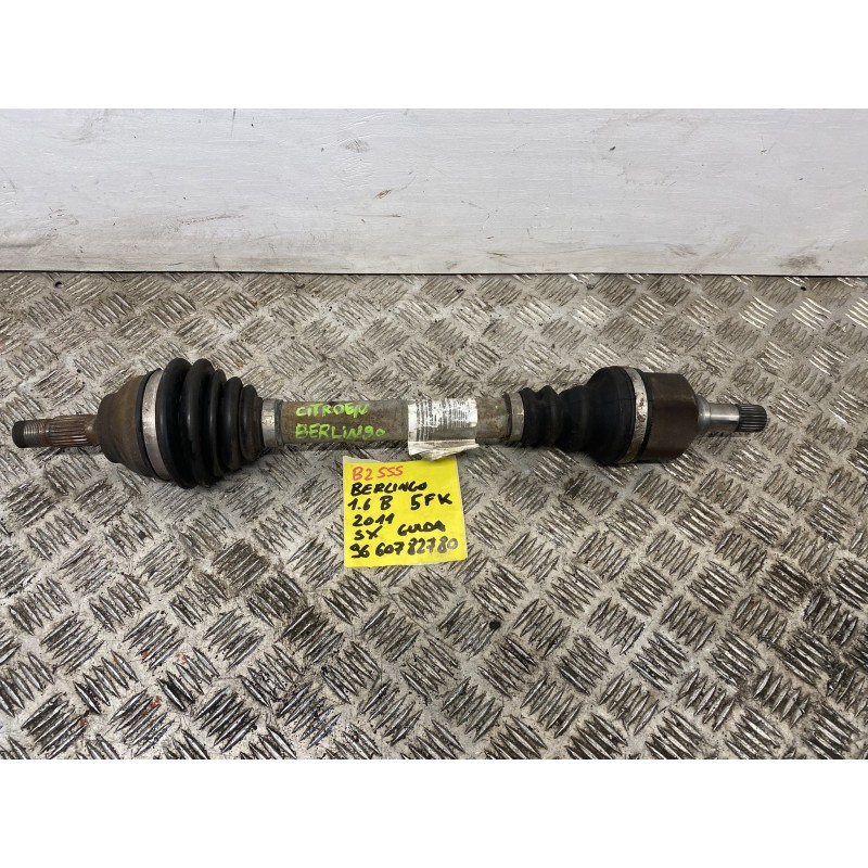 SEMIASSE SEMIALBERO ANTERIORE SINISTRO SX CITROEN BERLINGO 1.6 B 96607827809 B2555 SEMIASSE SEMIALBERO ANTERIORE SINISTRO SX CITROEN BERLINGO 1.6 B 96607827809 B2555