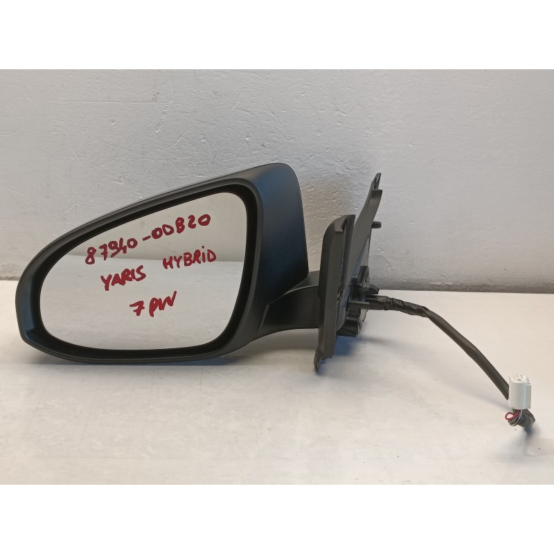 SPECCHIETTO RETROVISORE SINISTRO 7 PIN TOYOTA YARIS 3 HYBRID NERO A8868 SPECCHIETTO RETROVISORE SINISTRO 7 PIN TOYOTA YARIS 3 HYBRID NERO A8868