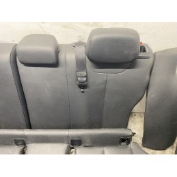 SEDILI TAPPEZZERIA PELLE NERA BMW SERIE 1 F20 2011 2019 SEDILE PANNELLI  B2822