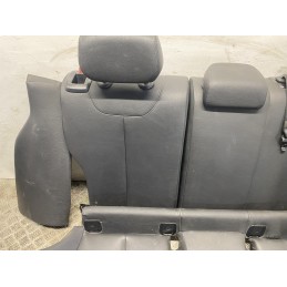 SEDILI TAPPEZZERIA PELLE NERA BMW SERIE 1 F20 2011 2019 SEDILE PANNELLI  B2822