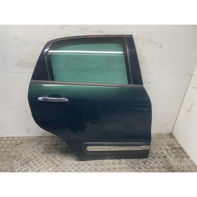 PORTA PORTIERA POSTERIORE DESTRA DX FIAT 500L VERDE TOSCANA 930 2013  B2832