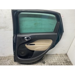 PORTA PORTIERA POSTERIORE DESTRA DX FIAT 500L VERDE TOSCANA 930 2013  B2832