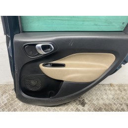 PORTA PORTIERA POSTERIORE DESTRA DX FIAT 500L VERDE TOSCANA 930 2013  B2832