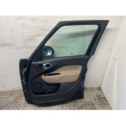 PORTA PORTIERA POSTERIORE DESTRA DX FIAT 500L VERDE TOSCANA 930 2013  B2832