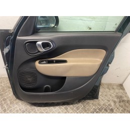 PORTA PORTIERA POSTERIORE DESTRA DX FIAT 500L VERDE TOSCANA 930 2013  B2832