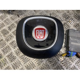 KIT AIRBAG FIAT 500L VOLANTE CRUSCOTTO CINTURE CENTRALINA 51964430  B2838