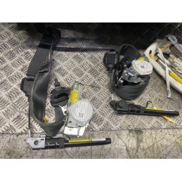 KIT AIRBAG FIAT 500L VOLANTE CRUSCOTTO CINTURE CENTRALINA 51964430  B2838