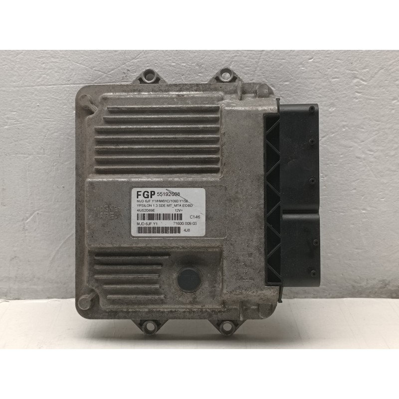 CENTRALINA MOTORE LANCIA YPSILON 843 2003 2011 1.3D 188A9000 55192098 A8905 CENTRALINA MOTORE LANCIA YPSILON 843 2003 2011 1.3D 188A9000 55192098 A8905