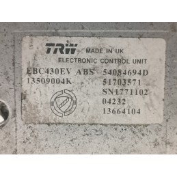 CENTRALINA POMPA ABS LANCIA YPSILON 843 1.3D 54084694D 51703571  A8906