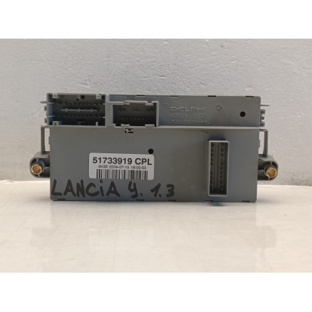 CENTRALINA BODY PORTA FUSIBILI LANCIA YPSILON 843 1.3D 51733919 51734380  A8908