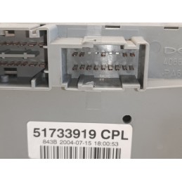 CENTRALINA BODY PORTA FUSIBILI LANCIA YPSILON 843 1.3D 51733919 51734380  A8908