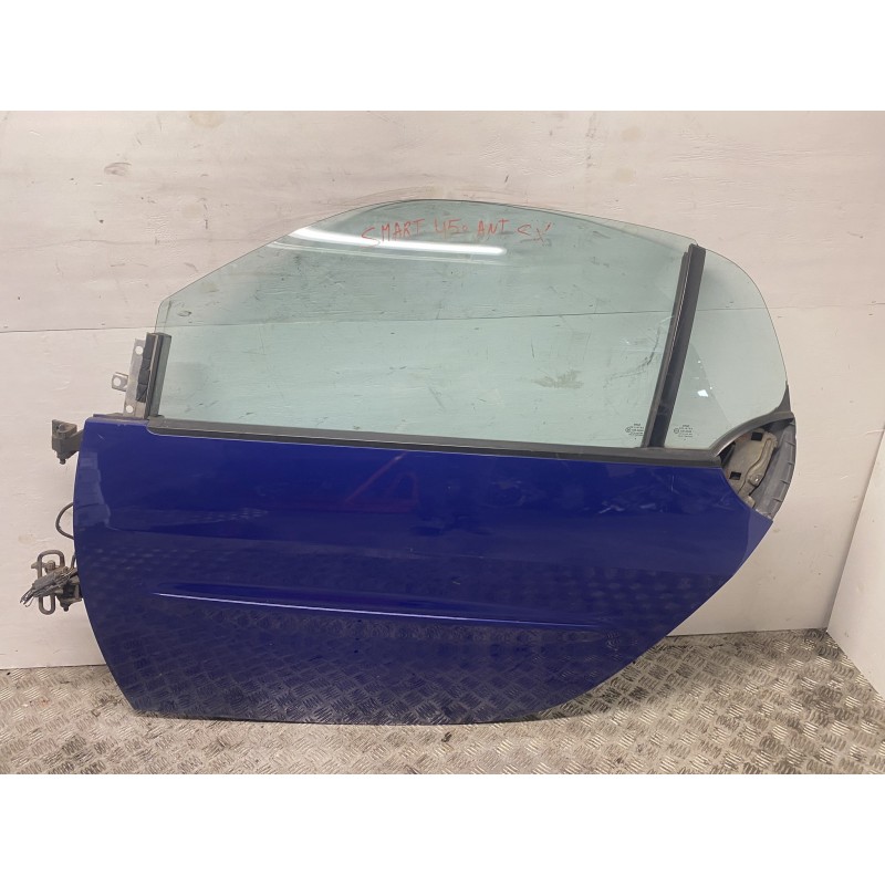 PORTA PORTIERA SMART 450 FORTWO 1998 2007 ANTERIORE SINISTRA BLU COUPE B2456 PORTA PORTIERA SMART 450 FORTWO 1998 2007 ANTERIORE SINISTRA BLU COUPE B2456