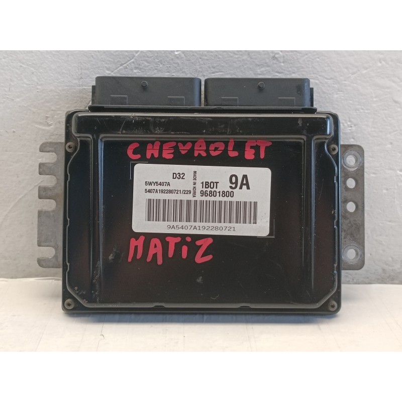 CENTRALINA MOTORE INIEZIONE CHEVROLET MATIZ 800 BENZ GPL 96801800 A08S3 A8912 CENTRALINA MOTORE INIEZIONE CHEVROLET MATIZ 800 BENZ GPL 96801800 A08S3 A8912