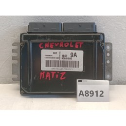 CENTRALINA MOTORE INIEZIONE CHEVROLET MATIZ 800 BENZ GPL 96801800 A08S3  A8912