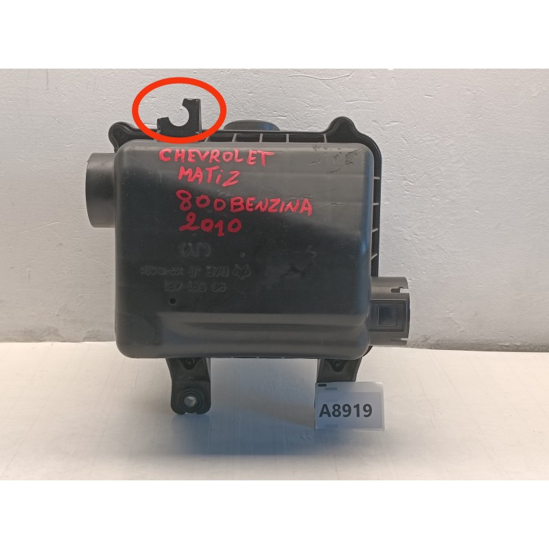 SCATOLA BOX FILTRO ARIA CHEVROLET MATIZ 2005 2010 800B 96591481 A8919 SCATOLA BOX FILTRO ARIA CHEVROLET MATIZ 2005 2010 800B 96591481 A8919