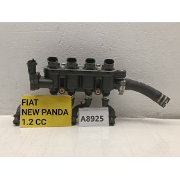 RAMPA KIT 4 INIETTORI GPL ARANCIO FIAT PANDA 3 GAS 55261762 110R000057  A8925