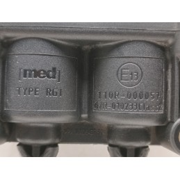 RAMPA KIT 4 INIETTORI GPL ARANCIO FIAT PANDA 3 GAS 55261762 110R000057  A8925