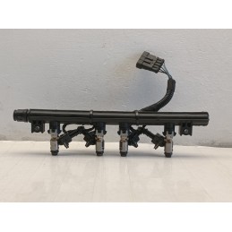 FLAUTO KIT 4 INIETTORI FIAT PANDA 3 312 1.2BENZ GPL CB261C6017 ARANCIONE  A8927