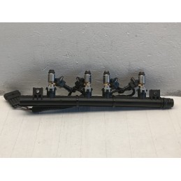FLAUTO KIT 4 INIETTORI FIAT PANDA 3 312 1.2BENZ GPL CB261C6017 ARANCIONE  A8927