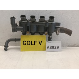 KIT 4 INIETTORI GPL GAS MED TYPE RGI 110R-000057 67R-010233 TAPPO VERDE ARANCIONE  A8929