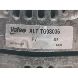ALTERNATORE VALEO LANCIA YPSILON 843 1.3D TG9S036 51784845 14V 90AH  A8936