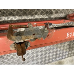 RIVESTIMENTO CALANDRA OSSATURA ANTERIORE FIAT DUCATO 1 SEIRE 1981 1994 ROSSO SANGRO 150  B2874