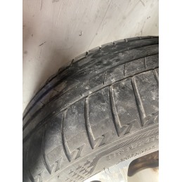 4 CERCHI IN LEGA FIAT 500L R17 GOMME 225/45/2017 DOT 2022 BIANCHI 735585994  B2883
